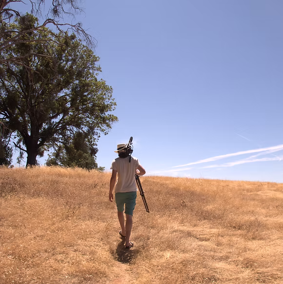 Christian in the upper meadows